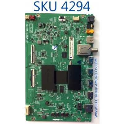 MAIN PARA SMART TV TCL 4K RESOLUCION (3840x2160) UHD CON HDR / NUMERO DE PARTE 08-MS22T16-MA300AA / 40-MS22T6-MAA2HG / 08-MS22T16-MA200AA / MS22T6 / DISPLAY V500DJ7-QE1 / MODELO 50S431
